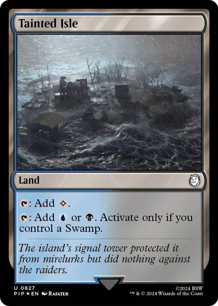 Tainted Isle (Surge Foil) (PIP-827) - Fallout Foil