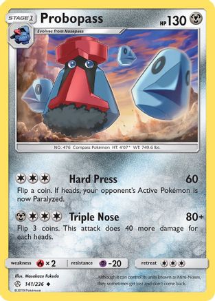 Probopass - Reverse Holofoil SM Cosmic Eclipse - Uncommon