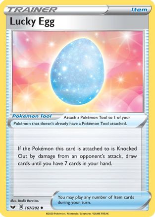 Lucky Egg 167 SWSH01 Sword & Shield Base Set - Uncommon