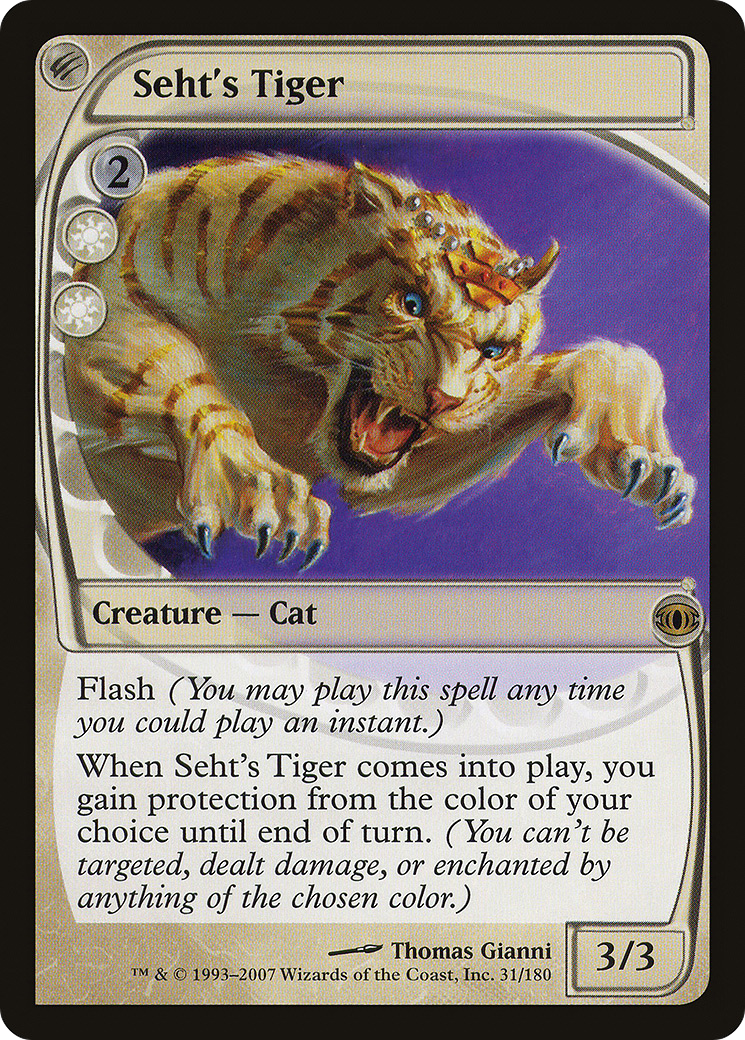 Seht's Tiger (FUT-031) - Future Sight Foil