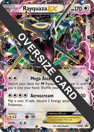 Rayquaza EX - XY69 - Holofoil Jumbo Cards - Promo