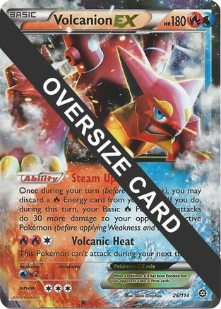 Volcanion - 26/114/114 - Holofoil Jumbo Cards - Promo