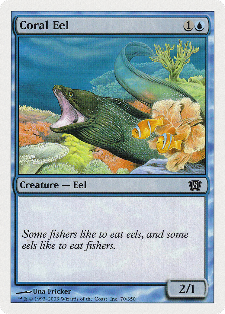Coral Eel (8ED-070) - 8th Edition