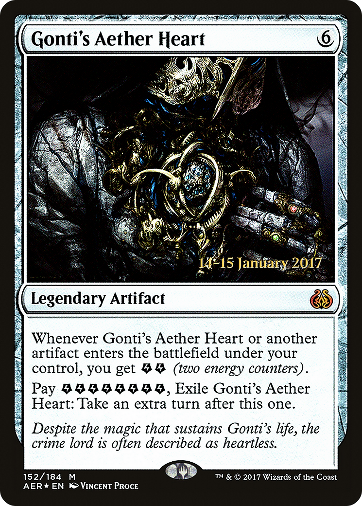 Gonti's Aether Heart (PRE-152S) - Aether Revolt Promos Foil