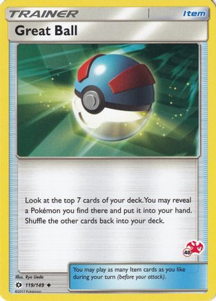 Great Ball - 119/149 (#48 Charizard Stamped)/149 Battle Academy - Promo