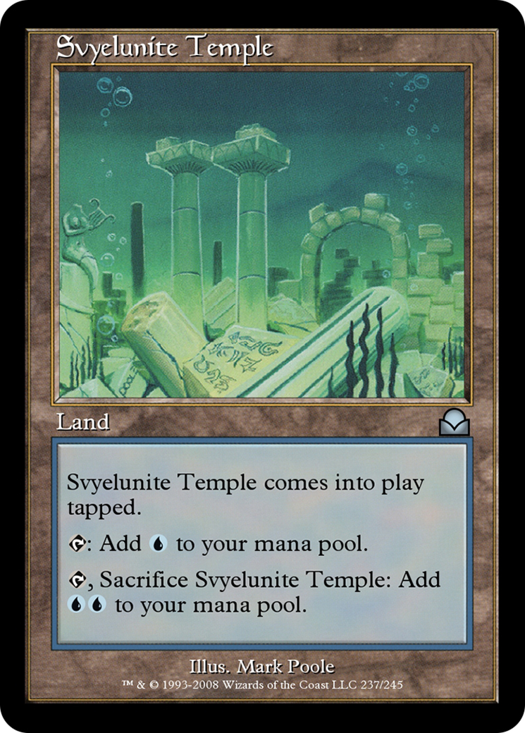 Svyelunite Temple (ME2-237) - Masters Edition II Foil