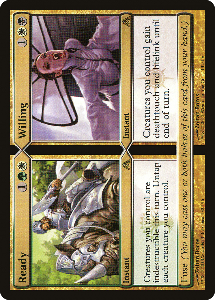 Ready // Willing (DGM-132) - Dragon's Maze Foil