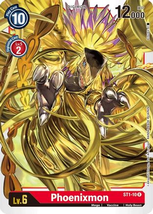 Phoenixmon (ST1-10) - Starter Deck 01: Gaia Red