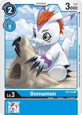 Gomamon (ST2-02) - Starter Deck 02: Cocytus Blue