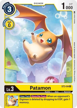 Patamon (ST3-04) - Starter Deck 03: Heaven's Yellow