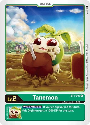 Tanemon (BT1-007) - Release Special Booster 1.0