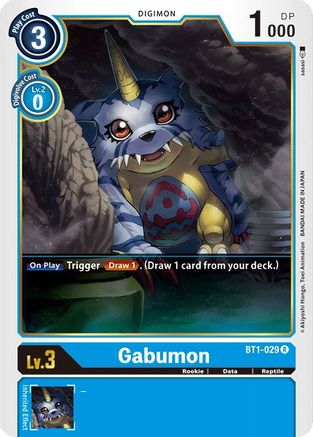 Gabumon - BT1-029 (BT1-029) - Release Special Booster 1.0