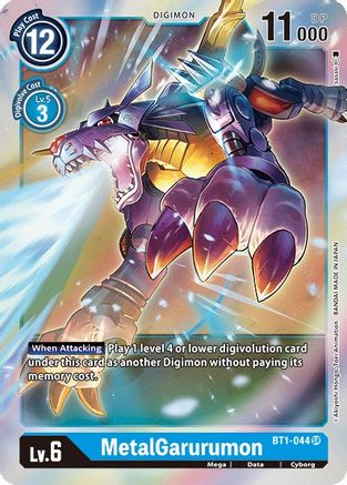 MetalGarurumon - BT1-044 (BT1-044) - Release Special Booster 1.0 Foil