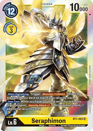 Seraphimon (BT1-063) - Release Special Booster 1.0 Foil