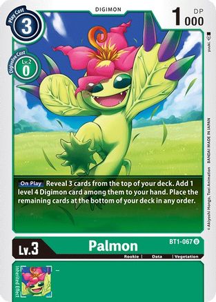 Palmon (BT1-067) - Release Special Booster 1.0