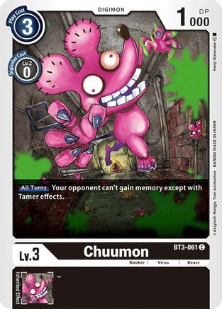 Chuumon (BT3-061) - Release Special Booster 1.0