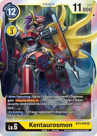 Kentaurosmon (BT3-043) - Release Special Booster 1.0 Foil