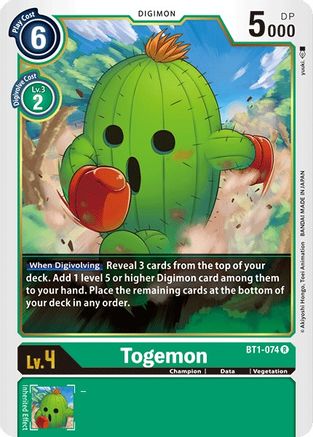 Togemon (BT1-074) - Release Special Booster 1.0