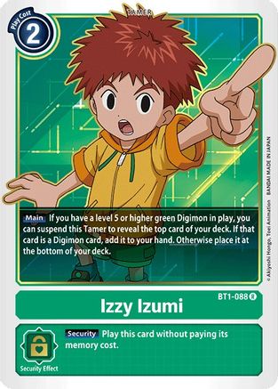 Izzy Izumi (BT1-088) - Release Special Booster 1.0