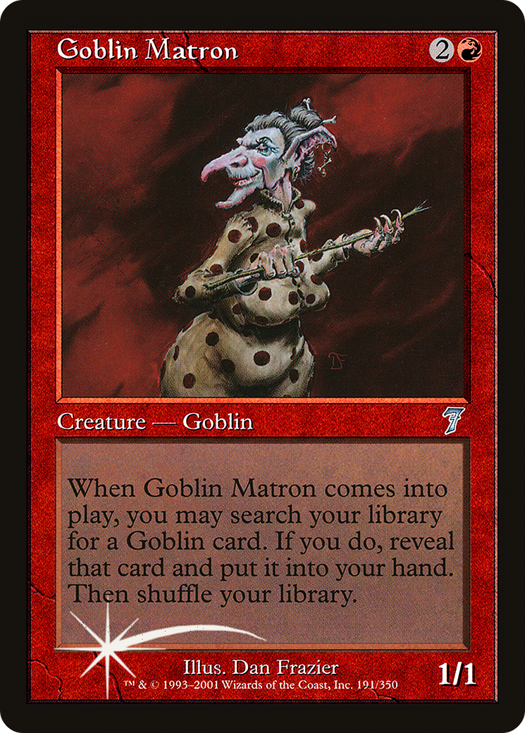 Goblin Matron (7ED-191★) - 7th Edition