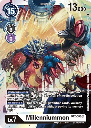 Millenniummon (BT2-083) - Release Special Booster 1.0 Foil