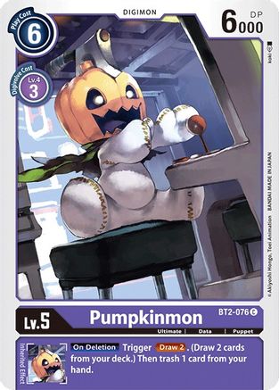 Pumpkinmon (BT2-076) - Release Special Booster 1.0