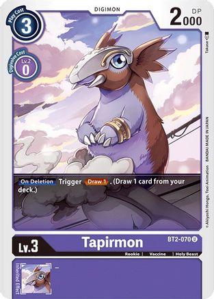 Tapirmon (BT2-070) - Release Special Booster 1.0