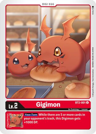 Gigimon (BT2-001) - Release Special Booster 1.5