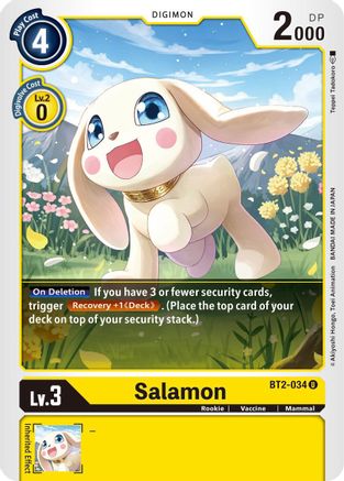 Salamon - BT2-034 (BT2-034) - Release Special Booster 1.5