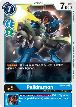 Paildramon (BT3-027) - Release Special Booster 1.5