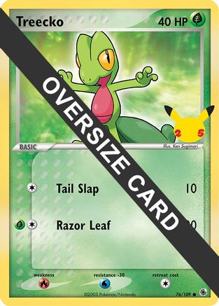 Treecko First Partner Pack - Promo
