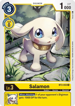 Salamon - BT3-033 (BT3-033) - Release Special Booster 1.5