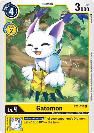 Gatomon - BT3-035 (BT3-035) - Release Special Booster 1.5
