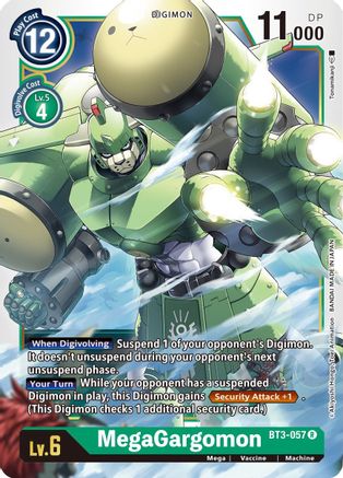 MegaGargomon (BT3-057) - Release Special Booster 1.5