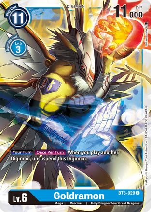 Goldramon (BT3-029) - Release Special Booster 1.5