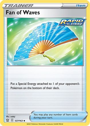 Fan of Waves 127/163 SWSH05 Battle Styles - Uncommon