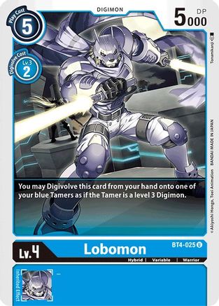 Lobomon (BT4-025) - Great Legend