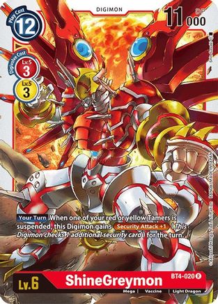 ShineGreymon (BT4-020) - Great Legend