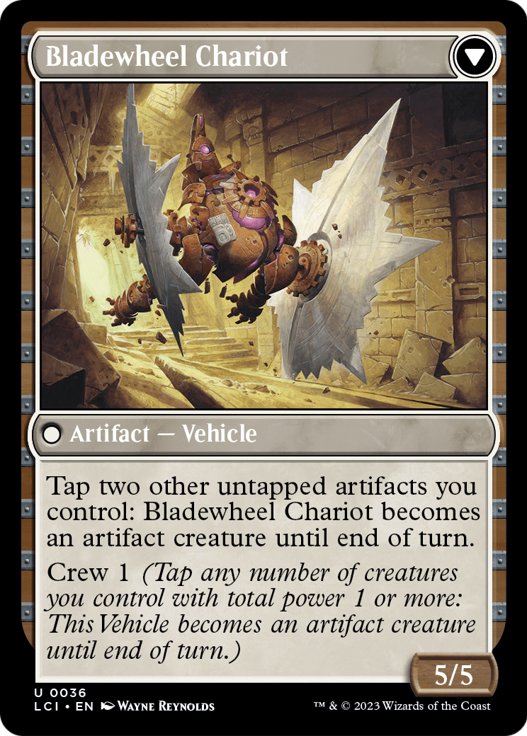 Spring-Loaded Sawblades (LCI-036) - The Lost Caverns of Ixalan Foil