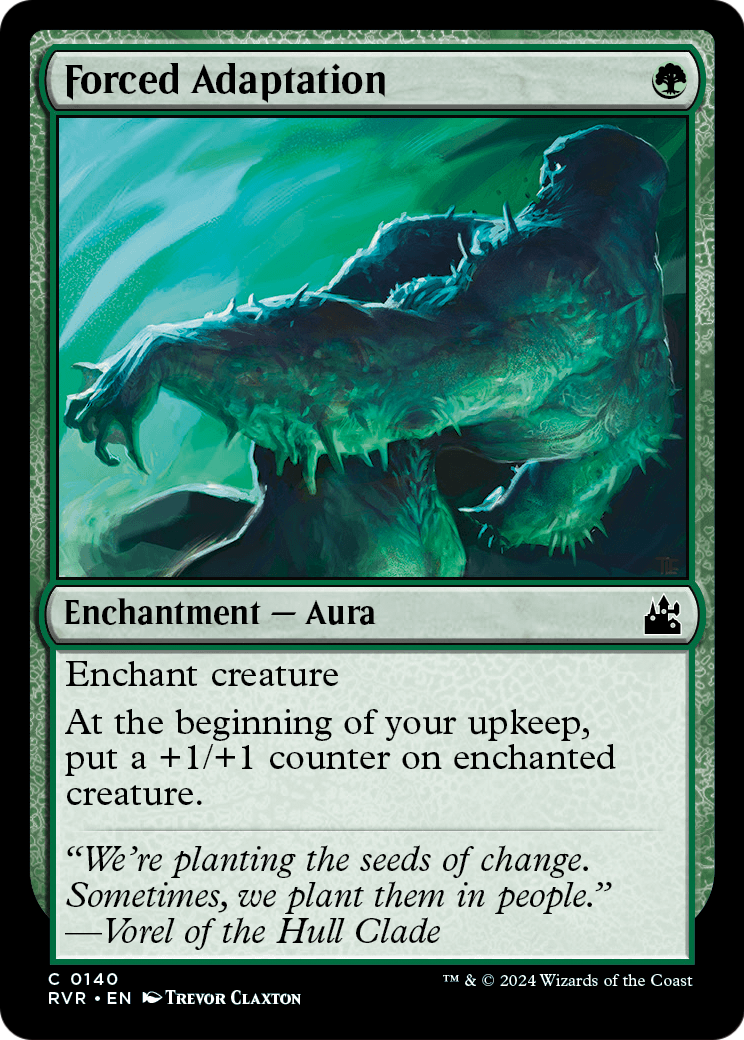 Forced Adaptation (RVR-140) - Ravnica Remastered Foil