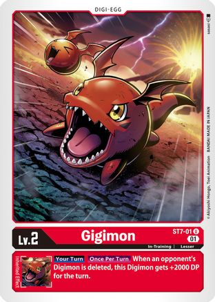 Gigimon (ST7-01) - Starter Deck 07: Gallantmon
