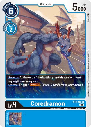 Coredramon (ST8-06) - Starter Deck 08: Ulforce Veedramon