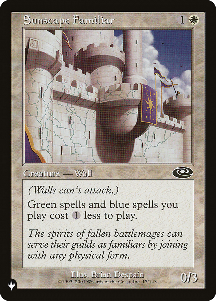 Sunscape Familiar (LIST-PLS-17) - The List