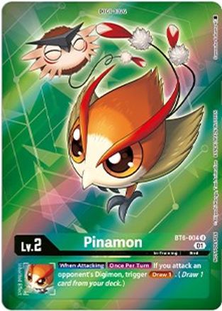 Pinamon (Box Topper) (BT6-004) - Double Diamond Foil