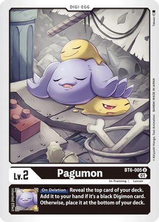 Pagumon (BT6-005) - Double Diamond