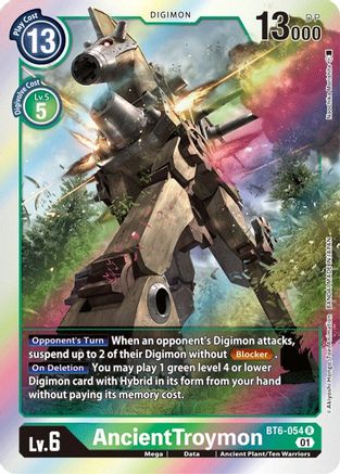 AncientTroymon (BT6-054) - Double Diamond Foil