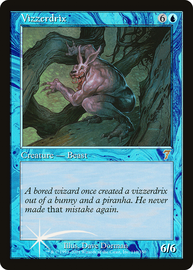 Vizzerdrix (7ED-110★) - 7th Edition Foil