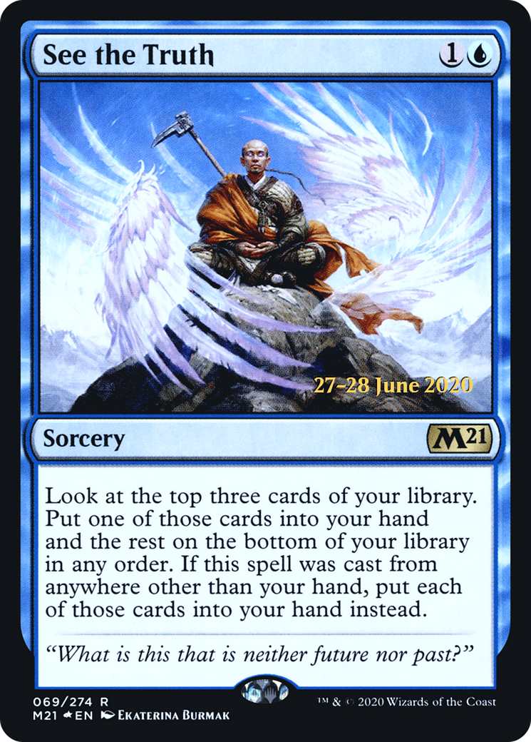See the Truth (PRE-69S) - Core Set 2021 Promos Foil