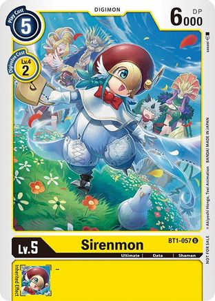 Sirenmon (Winner Pack Double Diamond) (BT1-057) - Release Special Booster 1.0