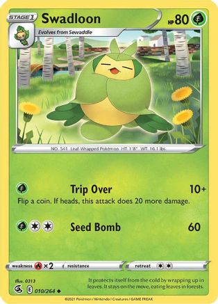 Swadloon 010 SWSH08 Fusion Strike - Uncommon